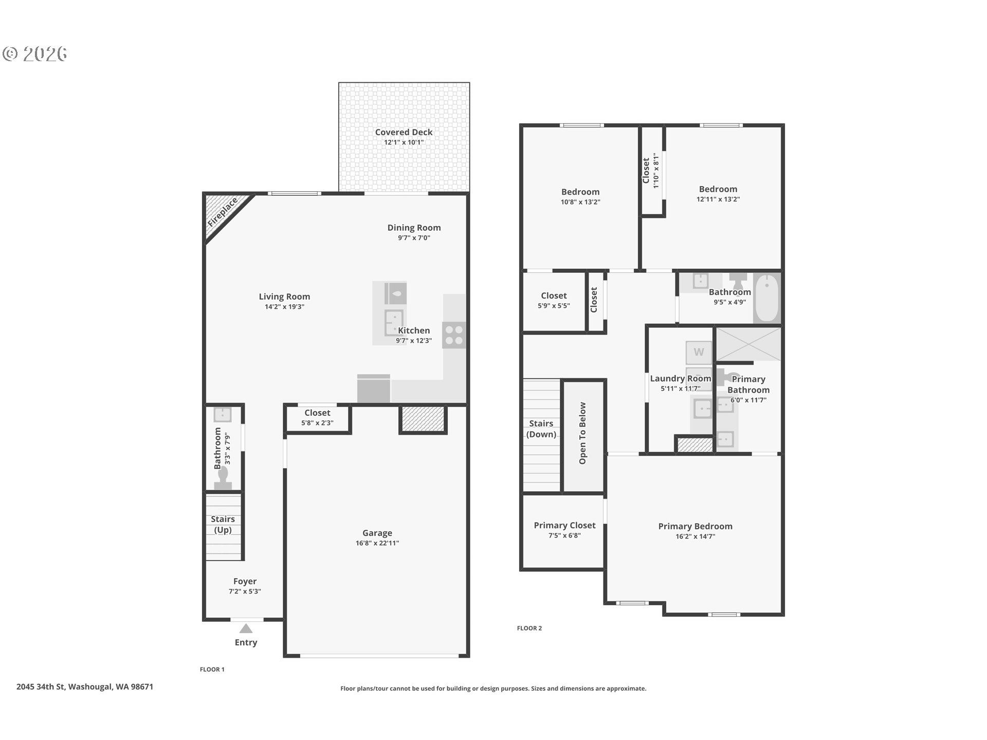 2045 34th Street Washougal, WA 98671 - Photo 24 of 24 a picture of a room with windows