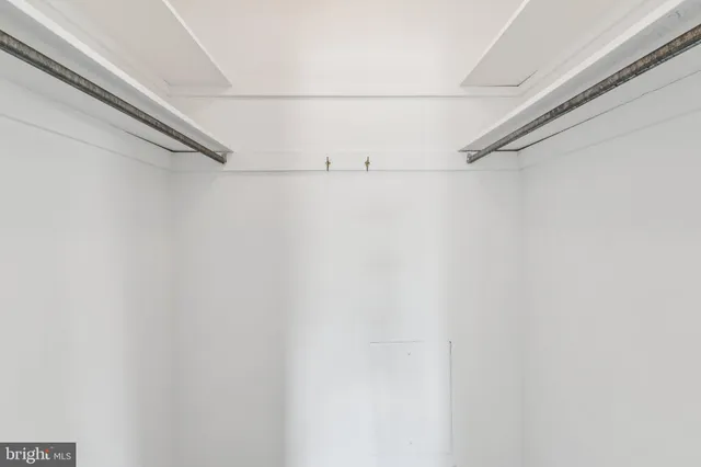 a view of a rack on the wall