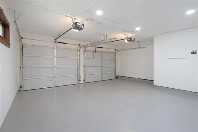 a view of a patio on the roof deck