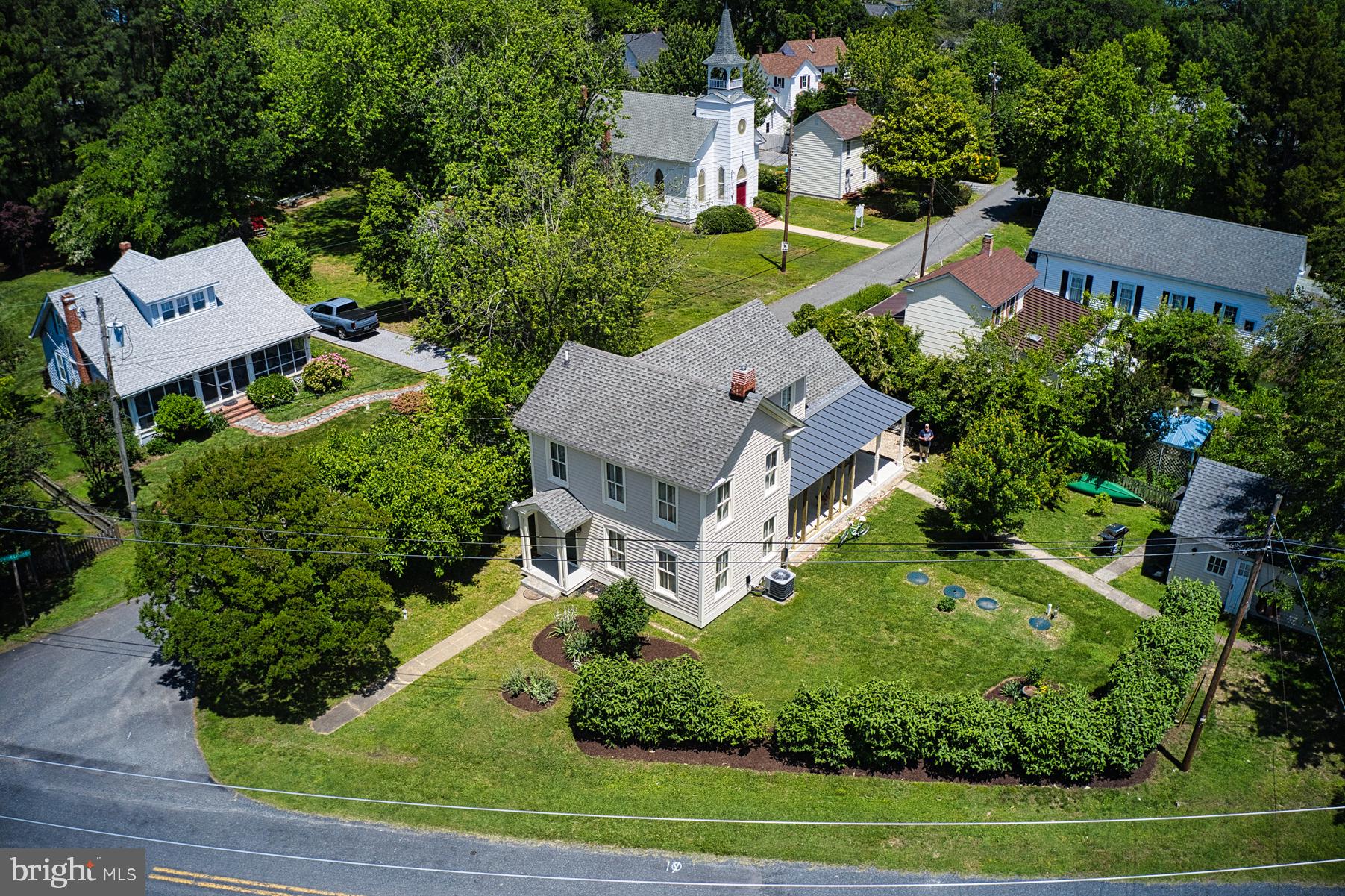 7651 Main Street Tilghman, MD 21671 - Photo 8 of 35 an aerial view of a house