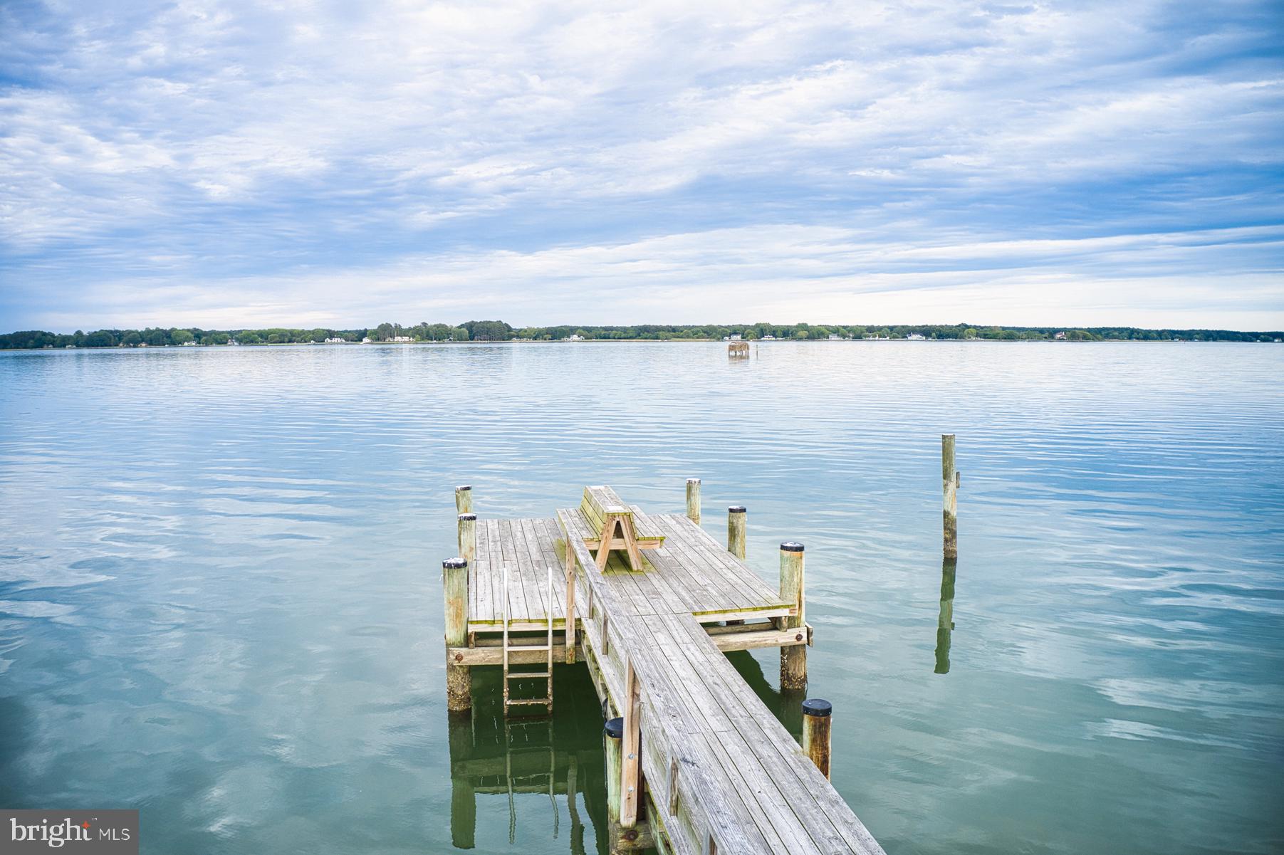 7651 Main Street Tilghman, MD 21671 - Photo 10 of 35 a view of a lake from a balcony