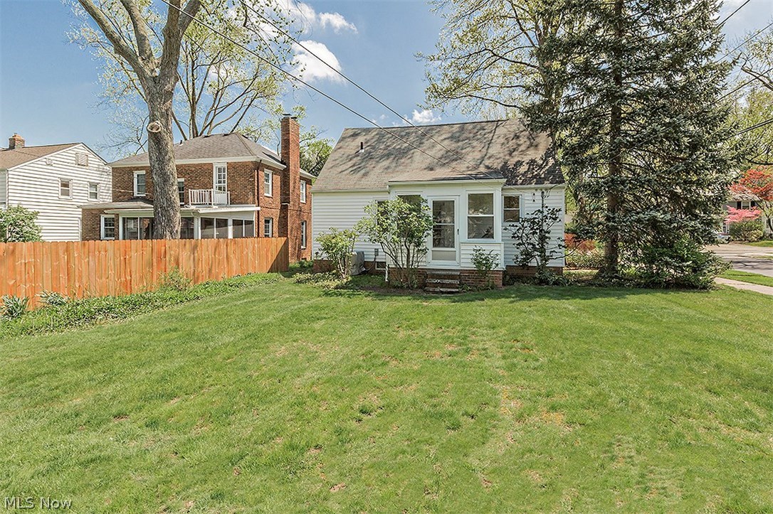 1672 Oakmount Road South Euclid, OH 44121 - Photo 26 of 30 View of the backyard...