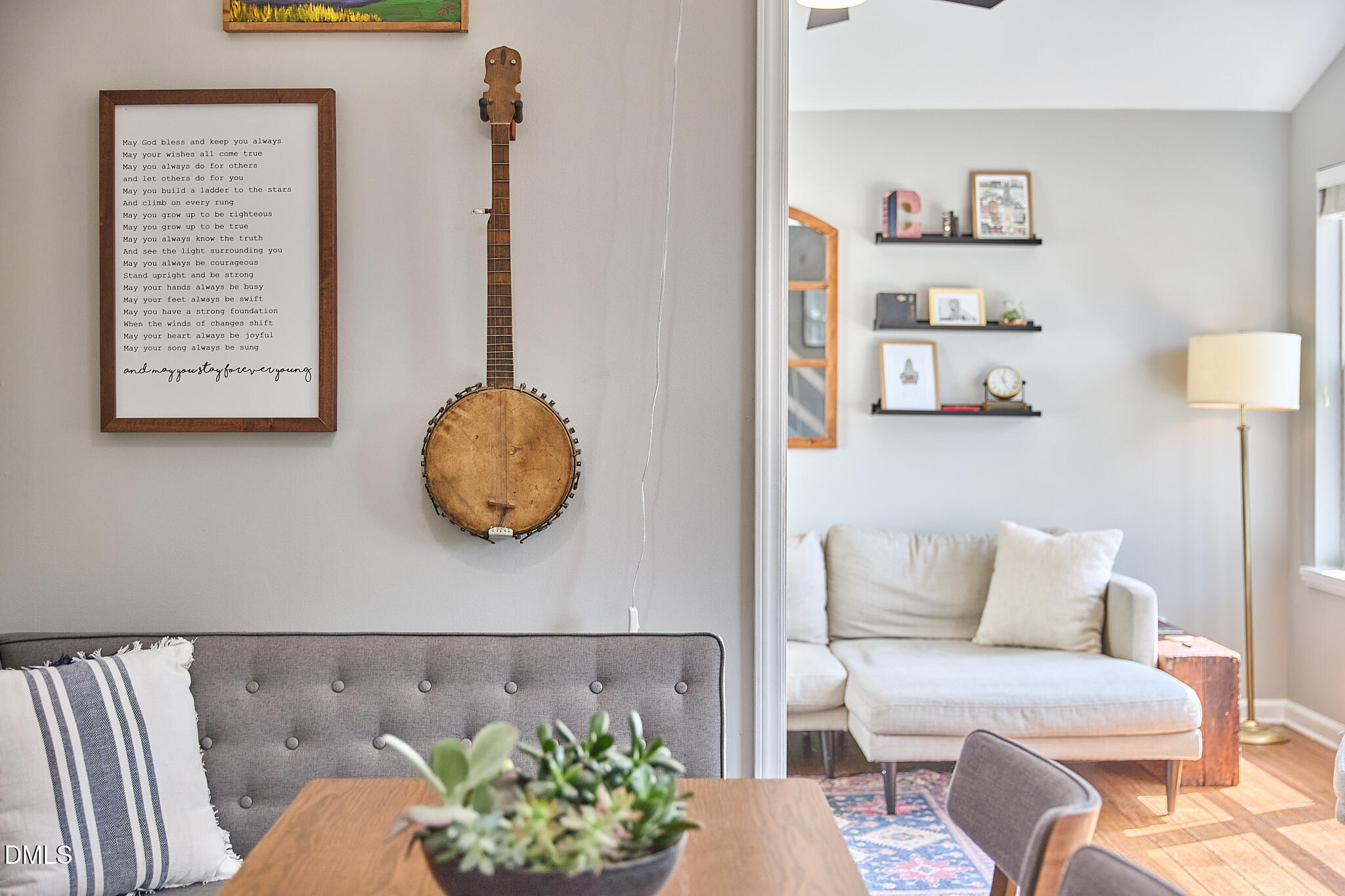 2102 Strebor Street Durham, NC 27705 - Photo 12 of 33 a living room with furniture and flowers