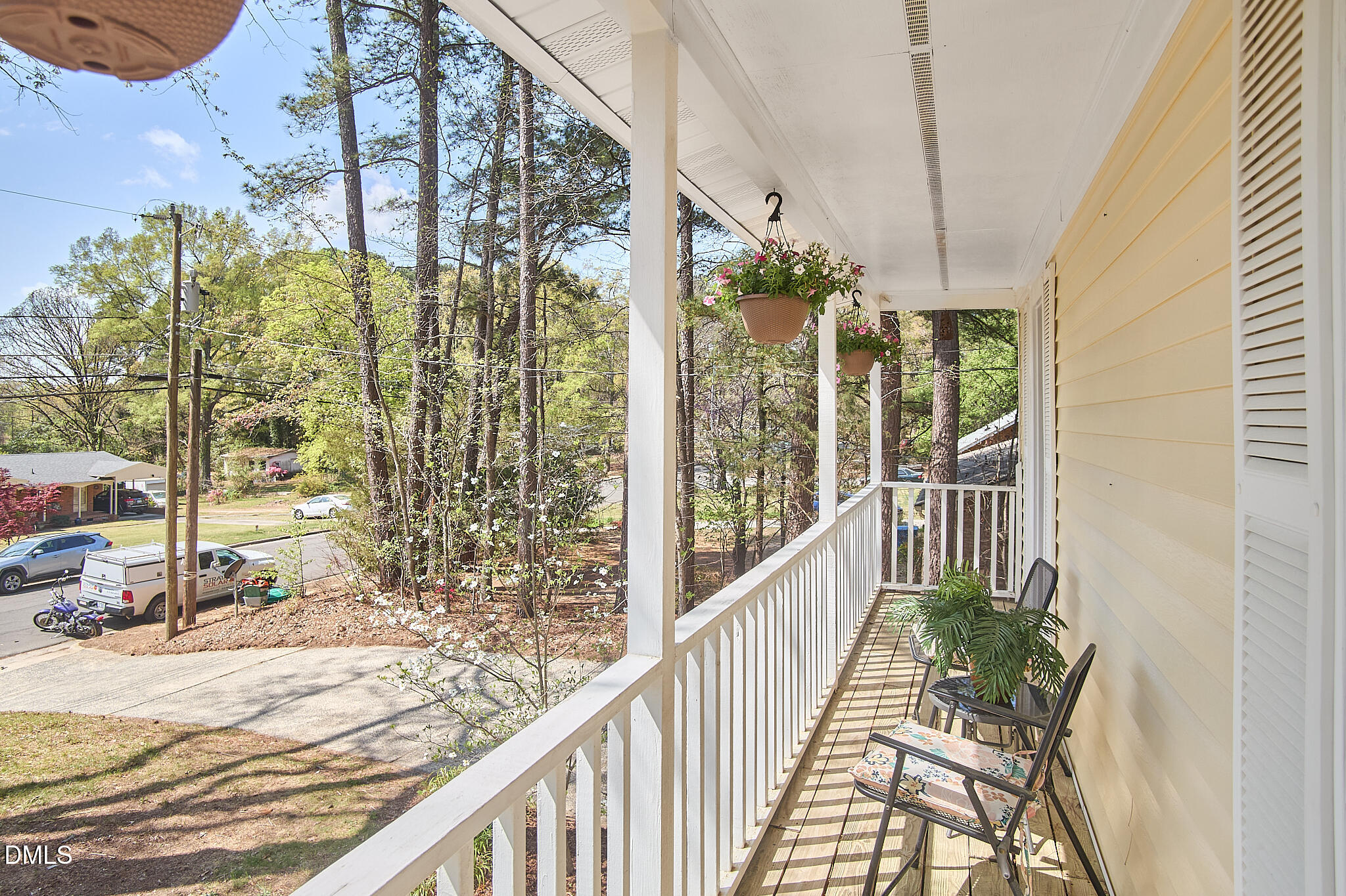 2102 Strebor Street Durham, NC 27705 - Photo 28 of 33 a view of a city from a balcony