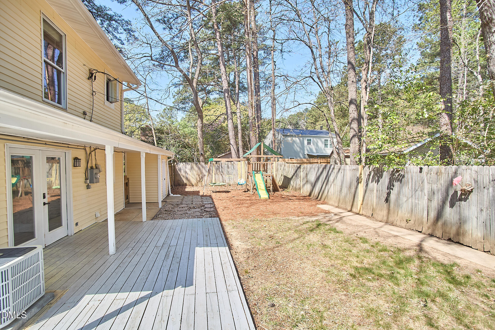 2102 Strebor Street Durham, NC 27705 - Photo 31 of 33 a view of a backyard of the house
