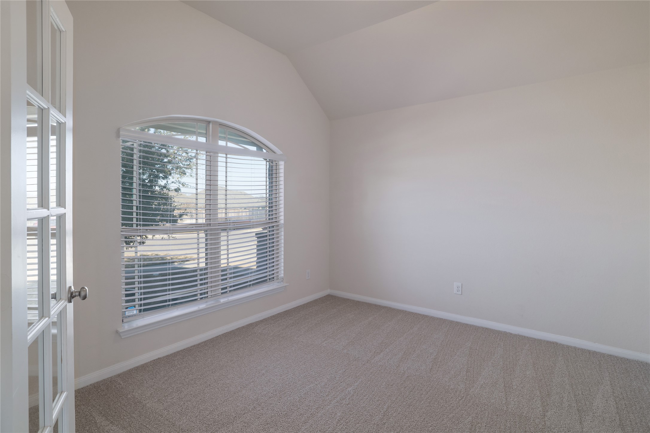 3341 Pauling Loop Round Rock, TX 78665 - Photo 4 of 40 Dedicated office/Flex space featuring new carpet and vaulted ceiling