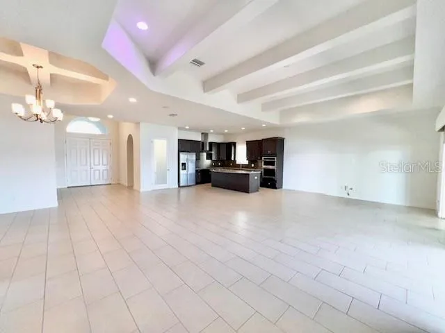 a view of a livingroom with a furniture