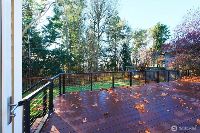 a view of outdoor space with garden