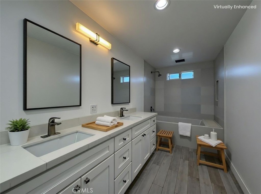 1019 South Gramercy Drive Los Angeles, CA 90019 - Photo 4 of 39 the house has been virtually staged.