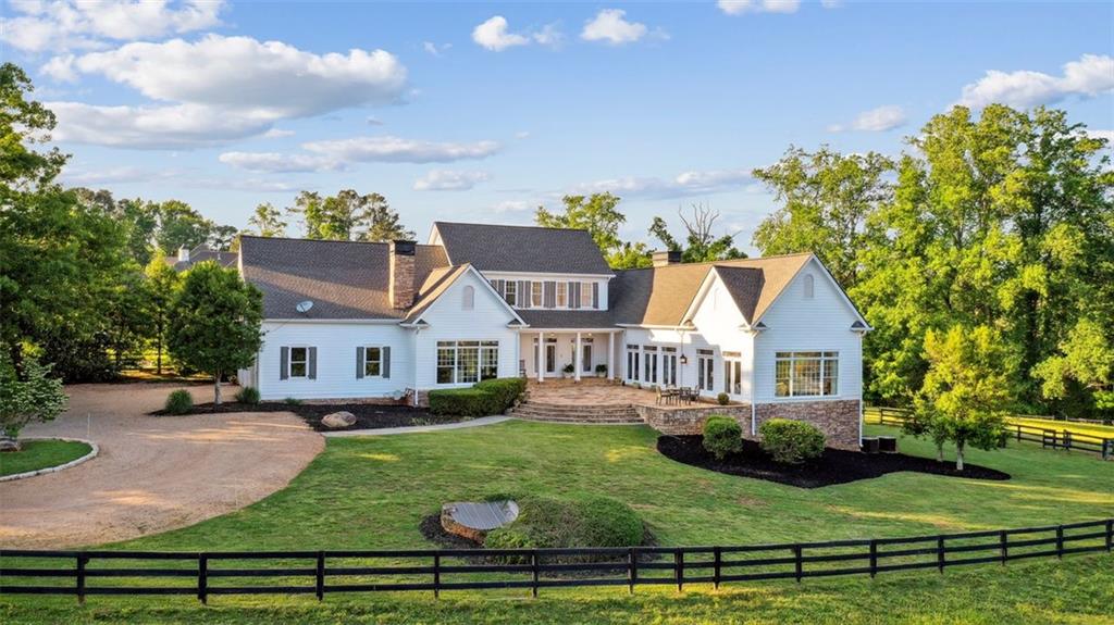 front view of house with a yard