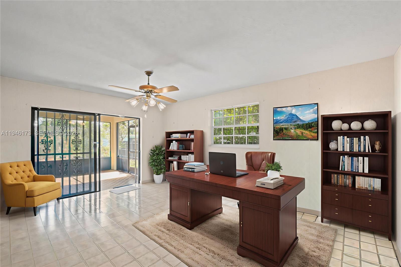 9730 Southwest 44th Street Miami, FL 33165 - Photo 32 of 53 a work room with furniture and a window