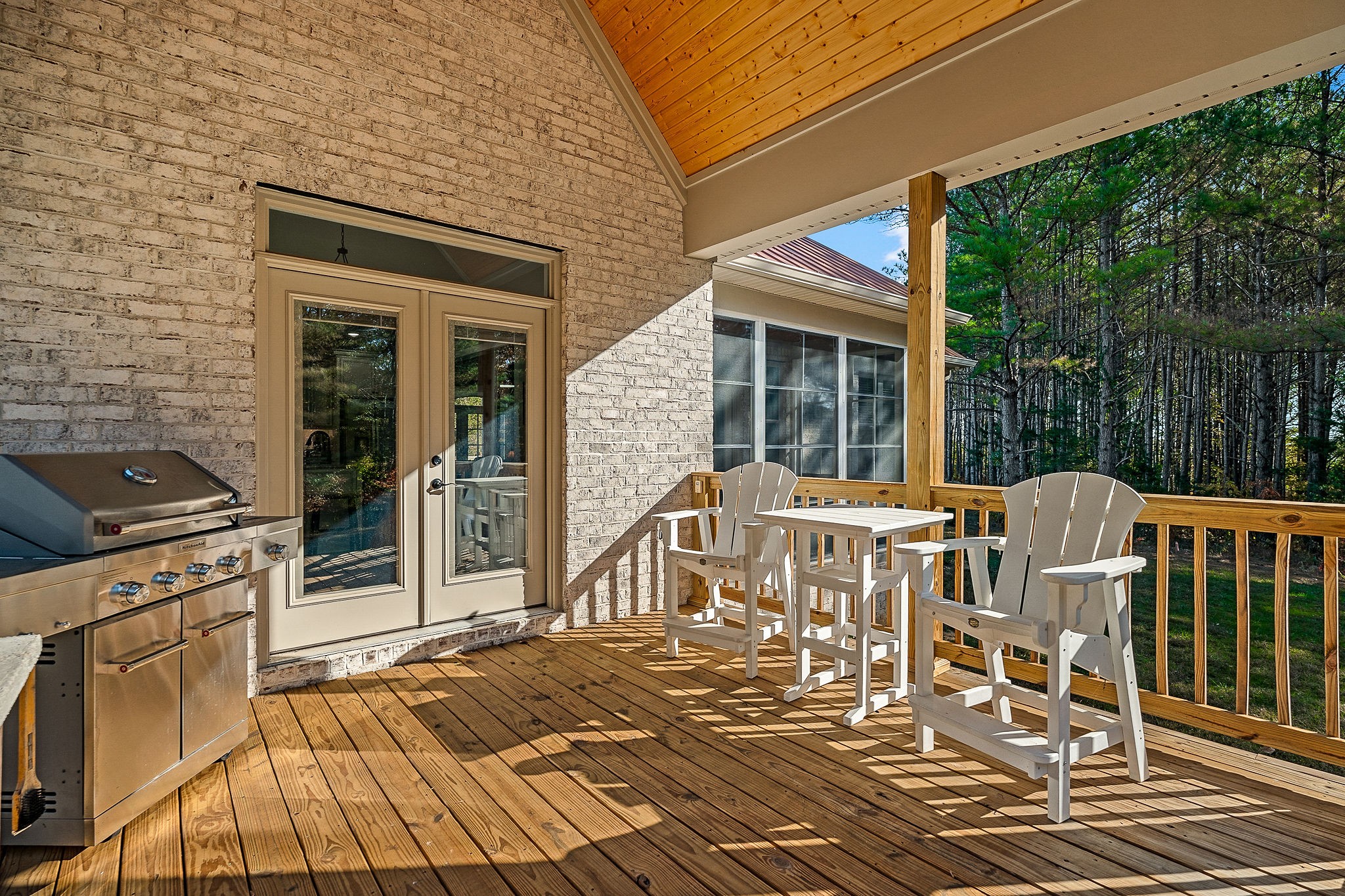 314 Cedar Ridge Lane Smithville, TN 37166 - Photo 7 of 33 a view of a patio with table chairs and wooden floor