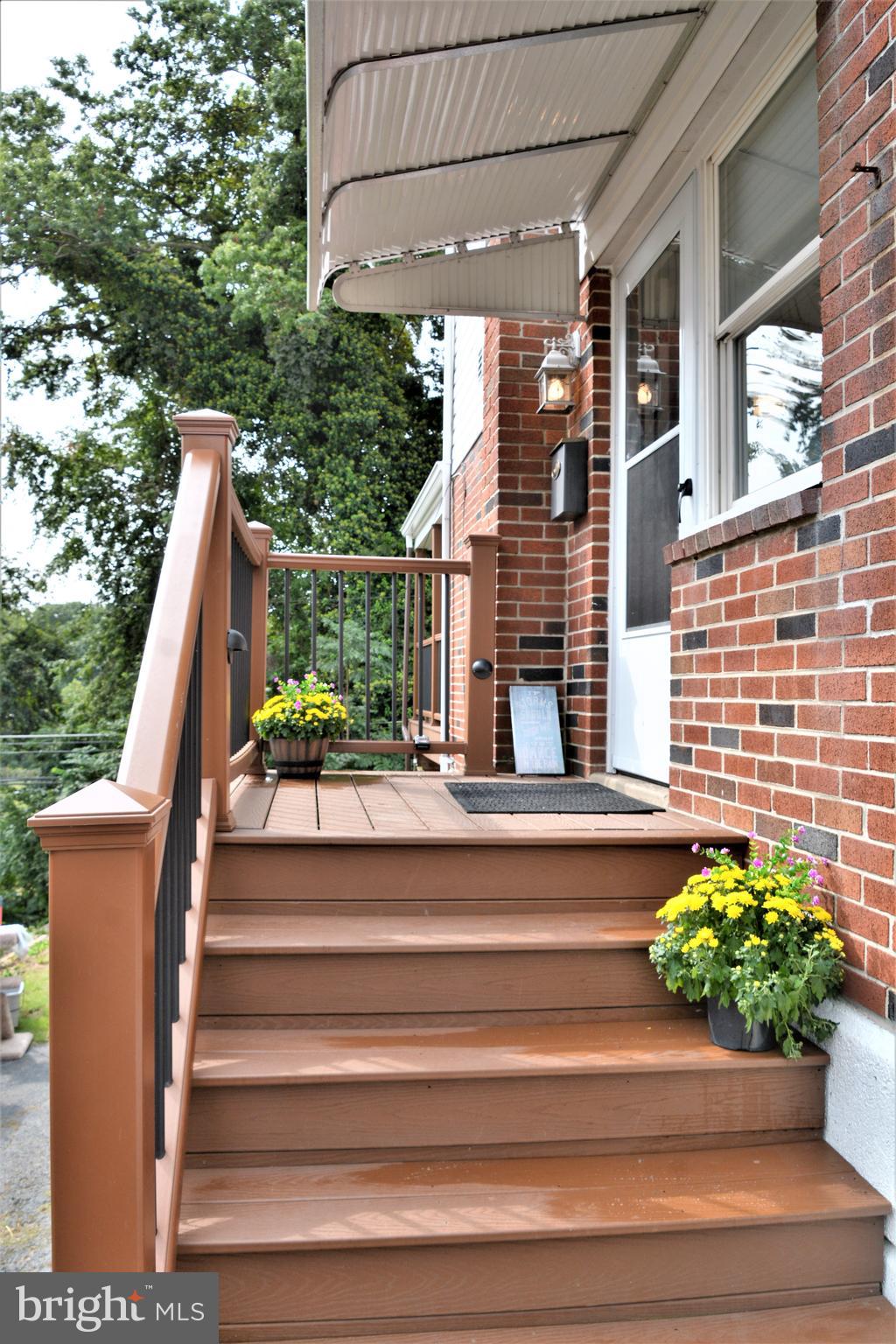 1504 Blackrock Road Swarthmore, PA 19081 - Photo 4 of 56 Maintenance free staircase and deck