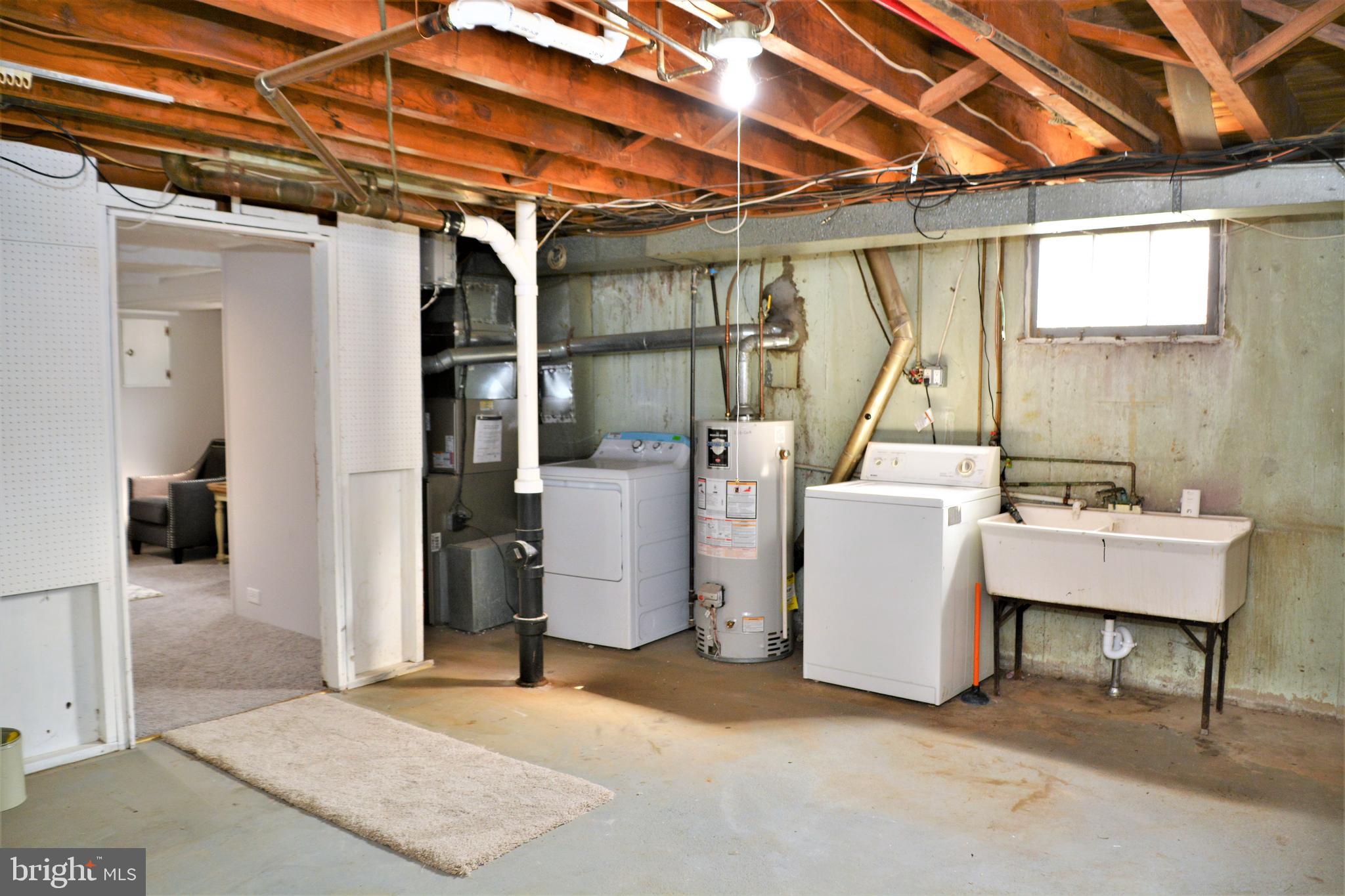 1504 Blackrock Road Swarthmore, PA 19081 - Photo 51 of 56 Basement laundry area