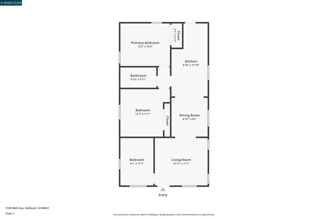 $449,999 | 1128 60th Avenue, Oakland, CA 94621