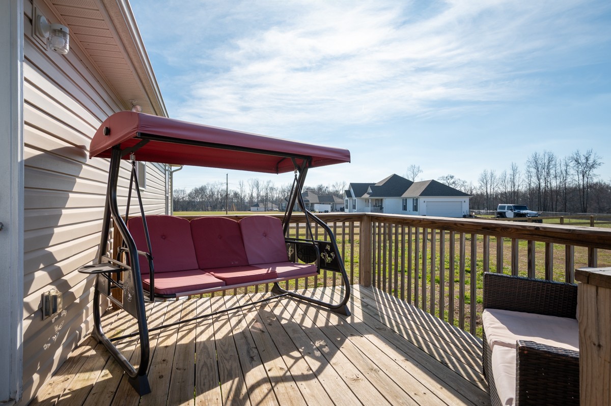 4915 Little Dry Creek Road Pulaski, TN 38478 - Photo 27 of 45 a view of a two chairs on the roof deck