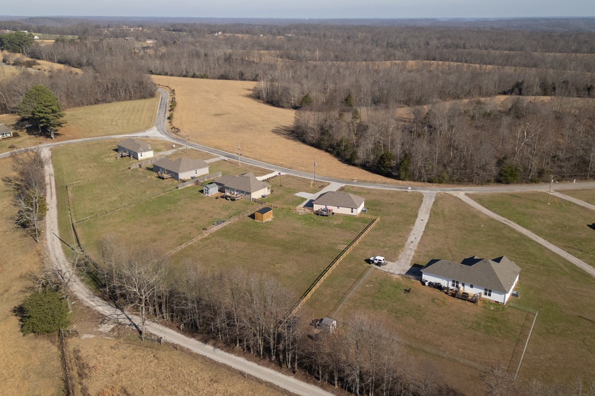 4915 Little Dry Creek Road Pulaski, TN 38478 - Photo 38 of 45 an aerial view of a house