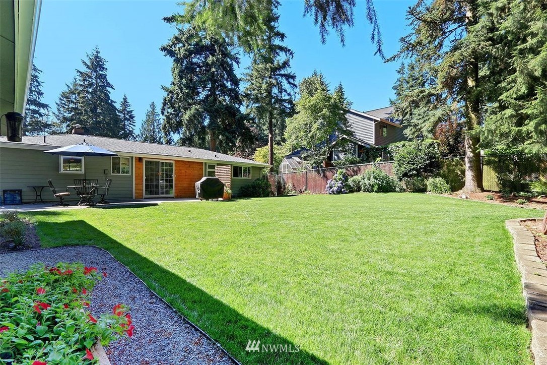 24217 4th Place West Bothell, WA 98021 - Photo 15 of 19 a front view of house with yard and green space