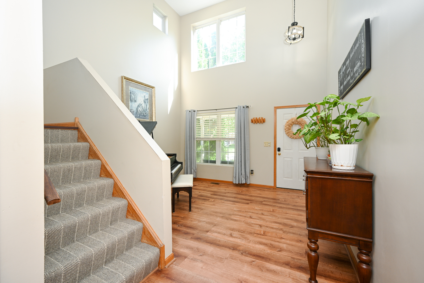 5805 Emerald Pointe Drive Plainfield, IL 60586 - Photo 5 of 25 a view of entryway with wooden floor