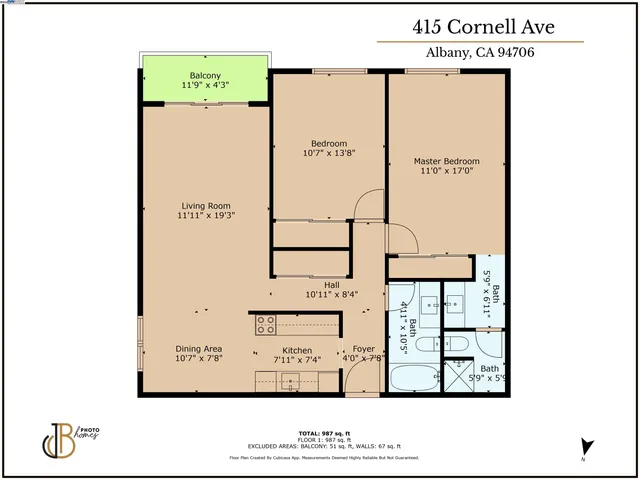 $648,000 | 415 Cornell Avenue, Unit 304, Albany, CA 94706