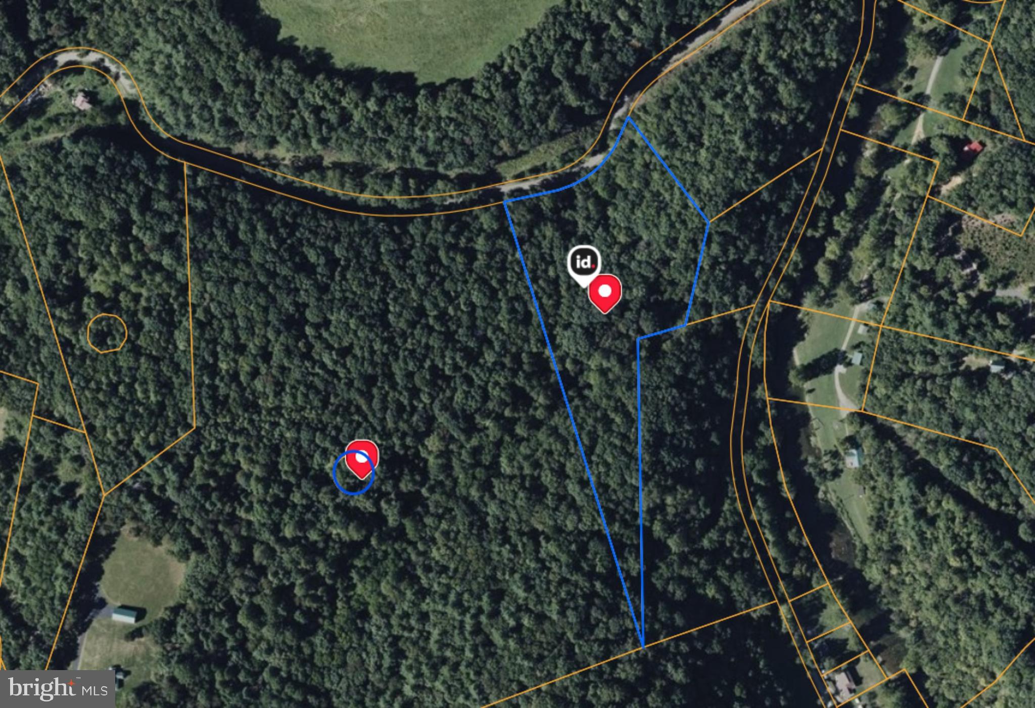 0 Broad Hollow Road Pearisburg, VA 24134 - Photo 1 of 3 aerial view of lot