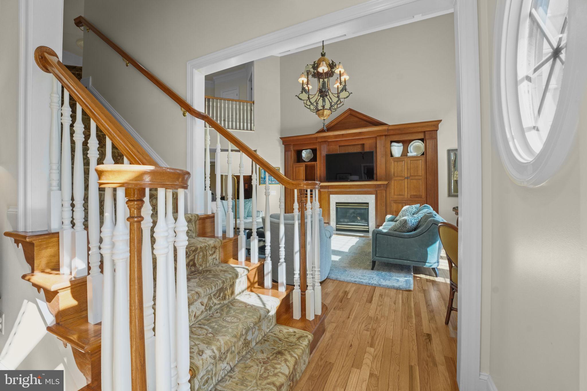 11431 Woolington Road Great Falls, VA 22066 - Photo 17 of 49 a view of an entryway with wooden floor
