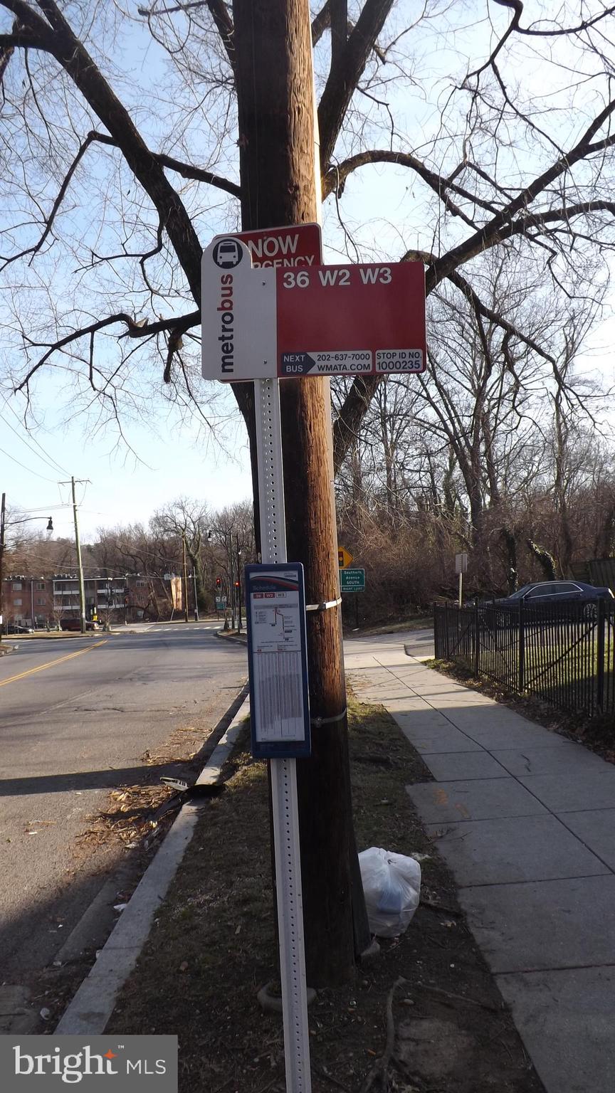 3105 Naylor Road Southeast, Unit 101 Washington, DC 20020 - Photo 16 of 16 Bus stop right outside