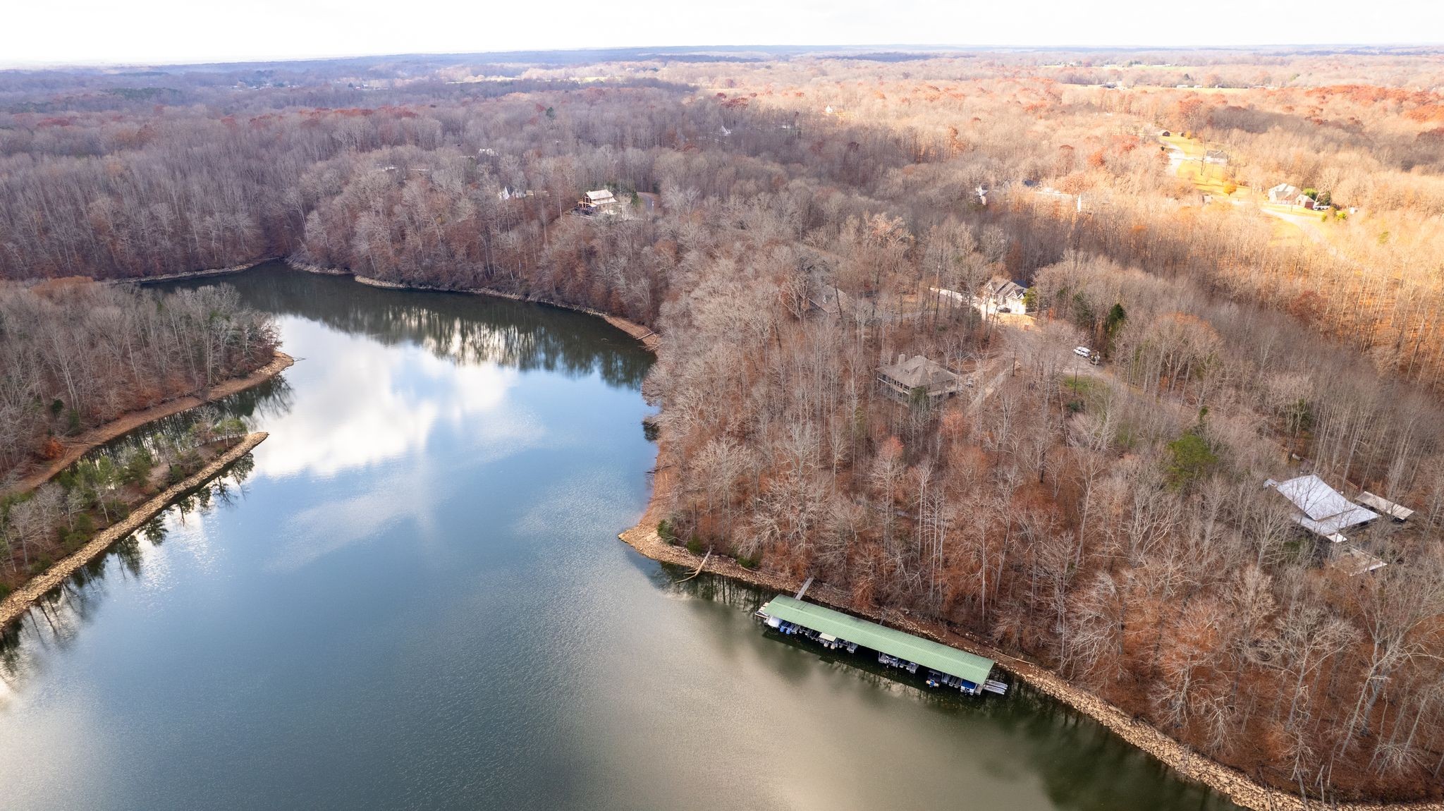 0 Grandview Lake Road Estill Springs, TN 37330 - Photo 10 of 14 a view of a lake in middle of the house