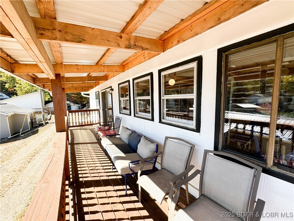 28073 Macon Road Gravois Mills, MO 65037 - Photo 32 of 62 Nice covered deck