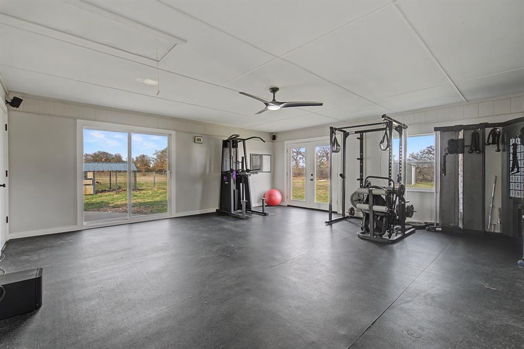 192 Riverside Drive Decatur, TX 76234 - Photo 27 of 32 a view of a room with gym equipment