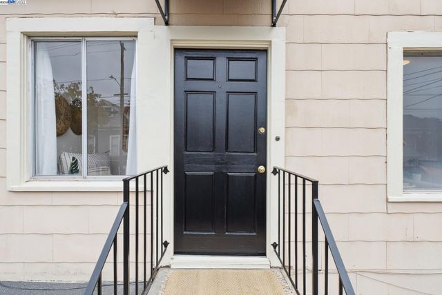 a view of front door