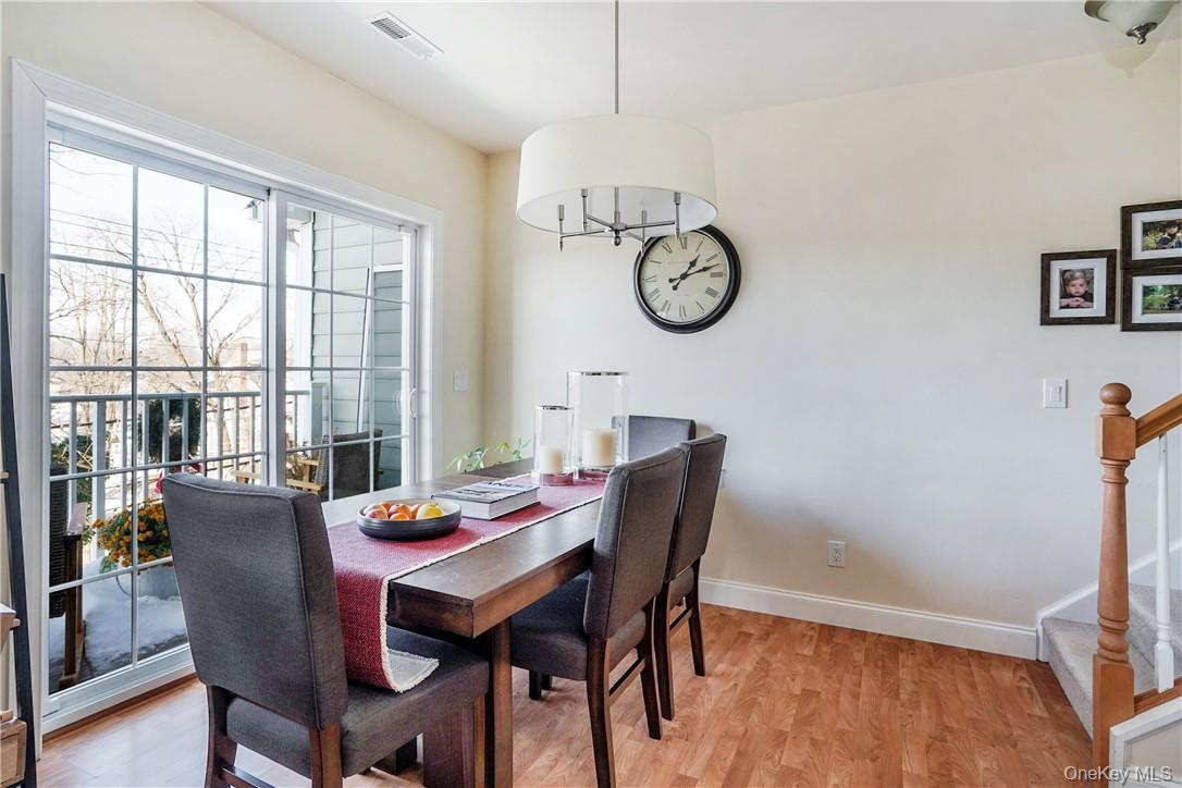 297 West Post Road White Plains, NY 10606 - Photo 8 of 23 Dining area with GSD to the balcony