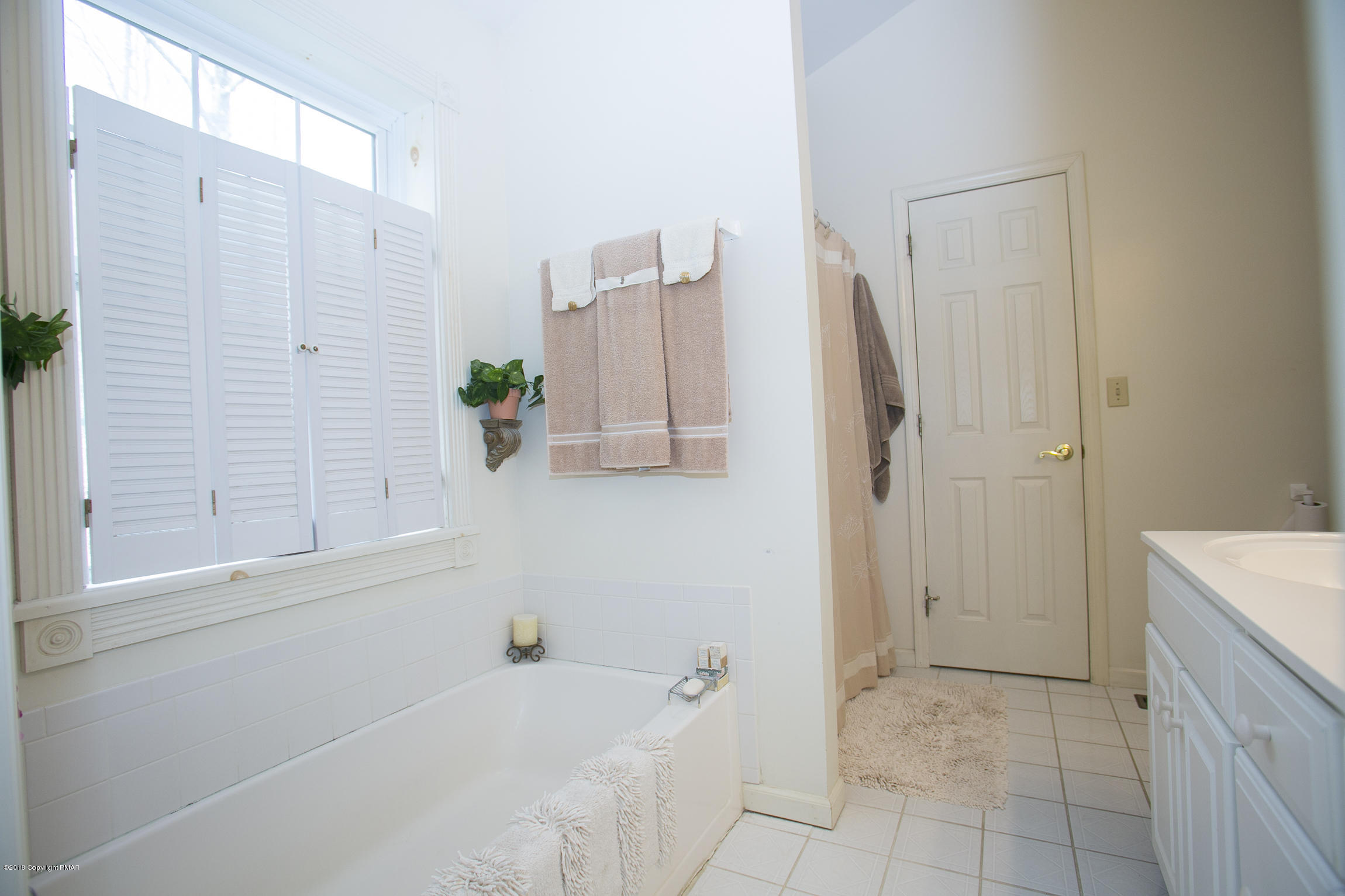 223 Cactus Road Stroudsburg, PA 18360 - Photo 23 of 38 a bathroom with a bathtub and a shower