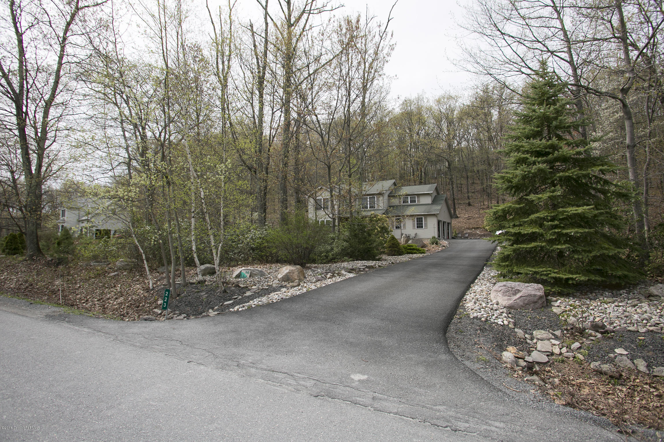223 Cactus Road Stroudsburg, PA 18360 - Photo 28 of 38 a view of a street with a trees