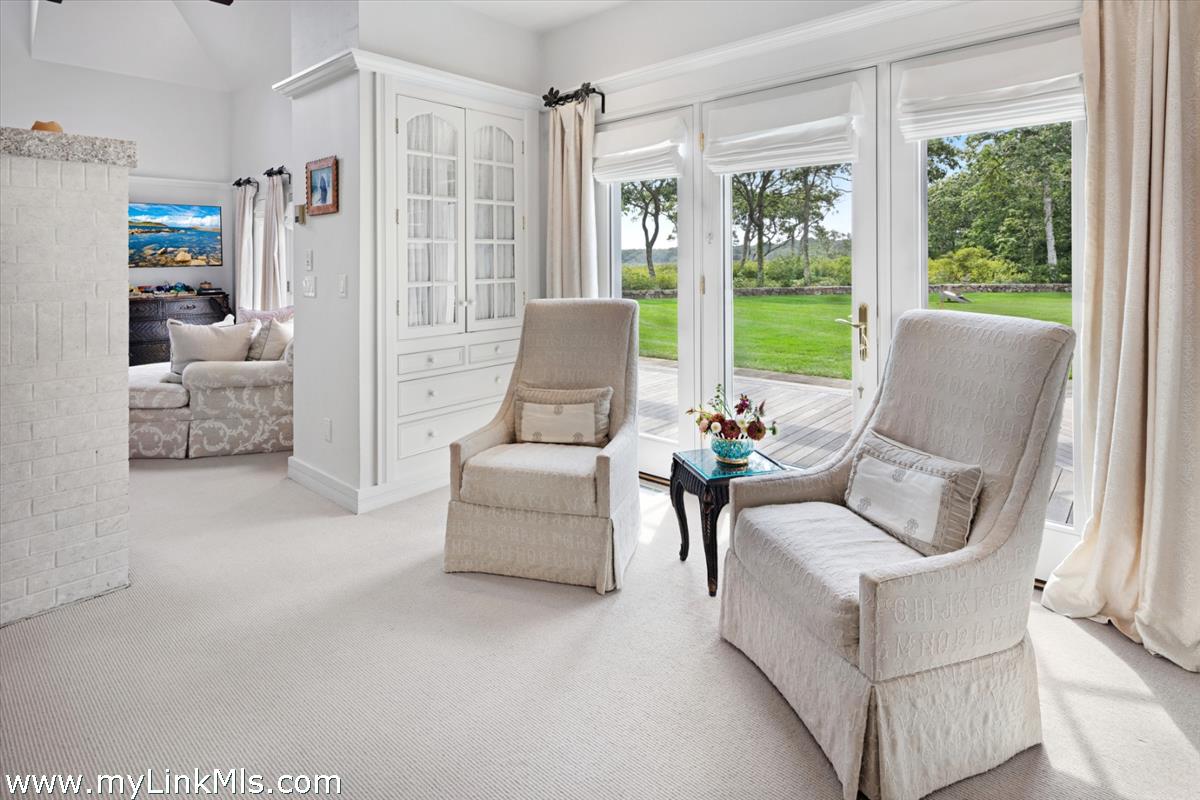 32 Boldwater Road Edgartown, MA 02539 - Photo 31 of 55 a living room with furniture and a large window
