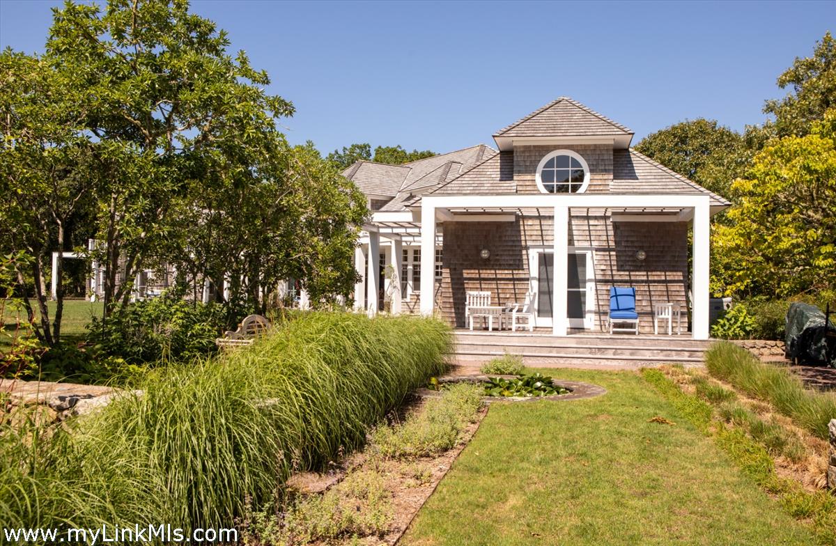 32 Boldwater Road Edgartown, MA 02539 - Photo 32 of 55 a front view of a house with a yard