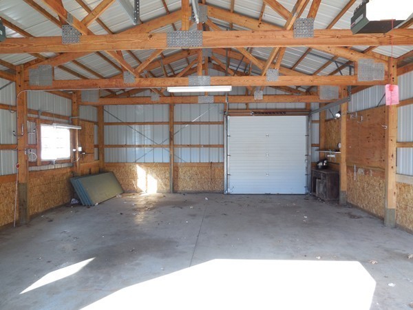 27 Upper Palmer Road Monson, MA 01057 - Photo 5 of 25 a view of a garage