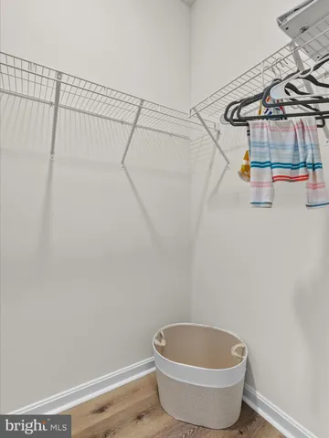 a view of a storage and utility room