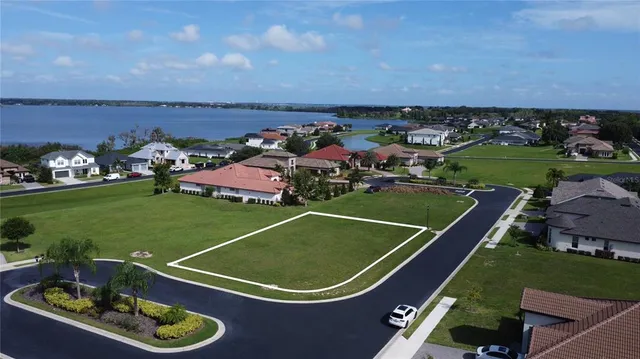 an aerial view of a football ground