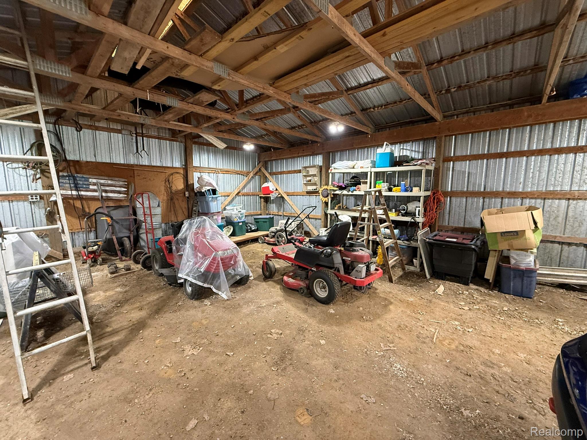 38 South Force Road Attica, MI 48412 - Photo 31 of 53 Interior of barn