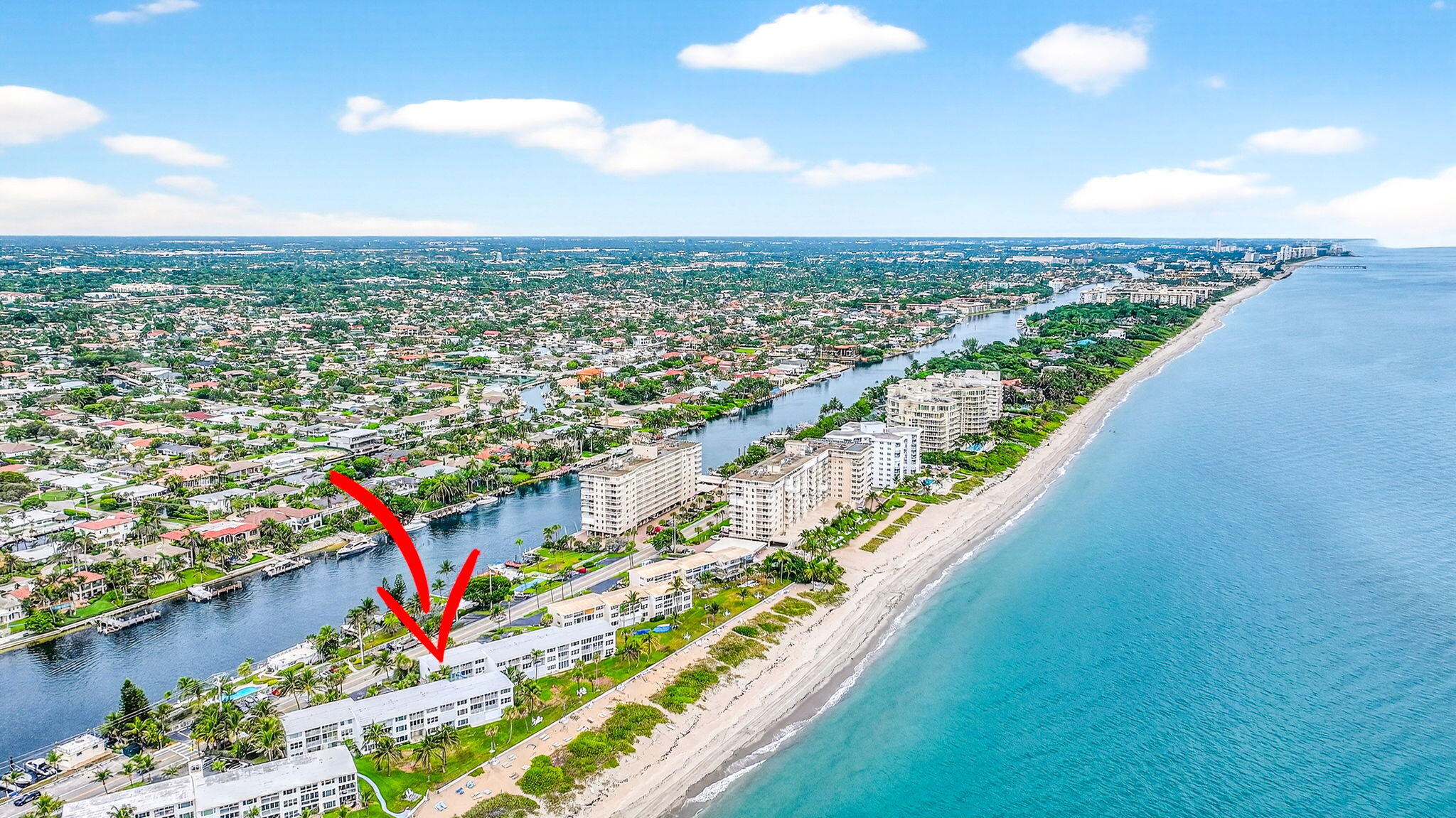 1043 Hillsboro Mile, Unit 22C Hillsboro Beach, FL 33062 - Photo 38 of 53 an aerial view of a city