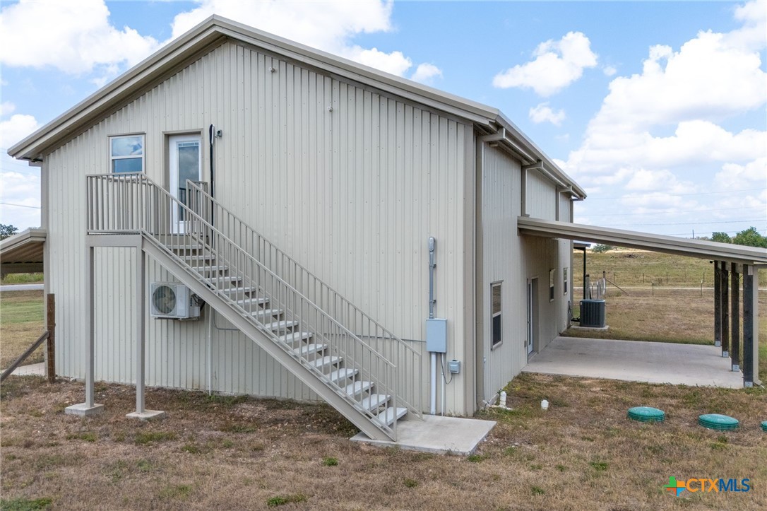 373 Cross Road Kingsbury, TX 78638 - Photo 18 of 27 Stairs to access upstairs studio apartment
