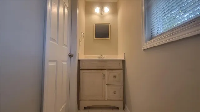 a view of front door