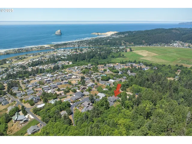a view of an ocean and beach