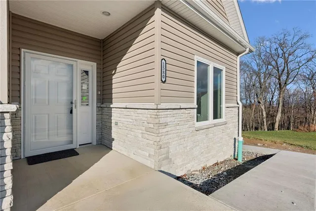 a view of a white house