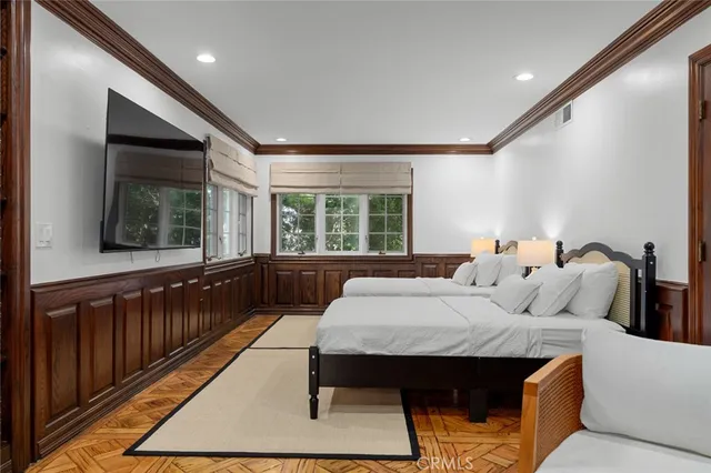 a living room with furniture rug and window