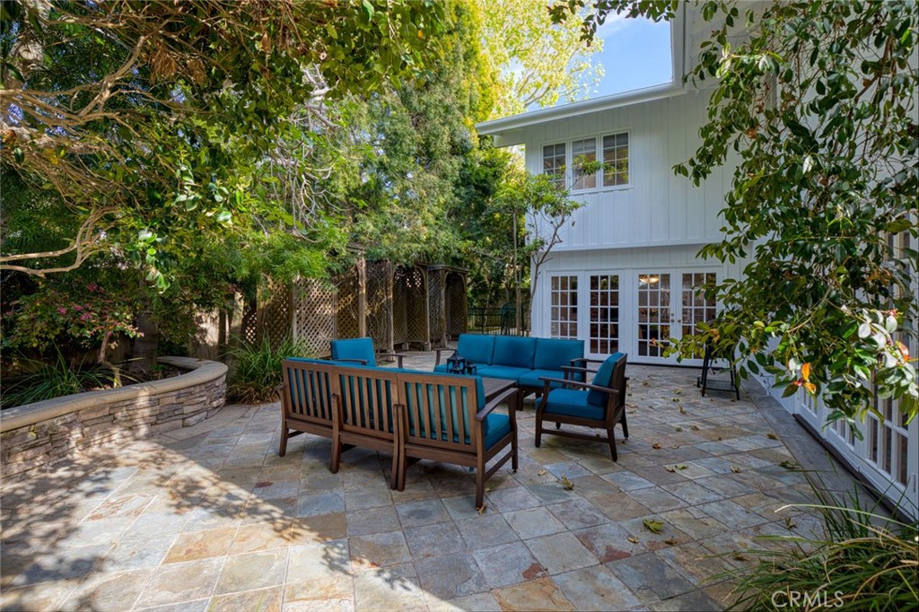16842 Harkness Circle Huntington Beach, CA 92649 - Photo 7 of 43 a view of backyard with deck and outdoor seating