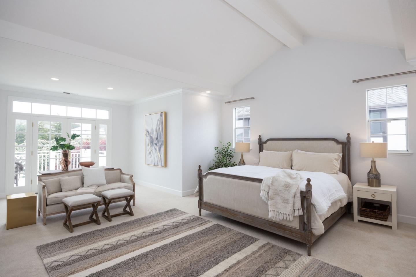 3 Ashdown Place Half Moon Bay, CA 94019 - Photo 8 of 31 a bedroom with a bed and a couch