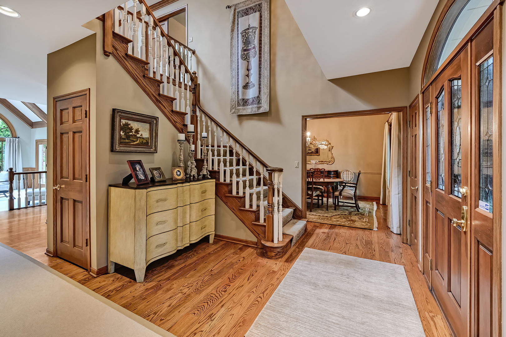 2 Hampton Court Burr Ridge, IL 60527 - Photo 3 of 38 a view of entryway and hall with wooden floor
