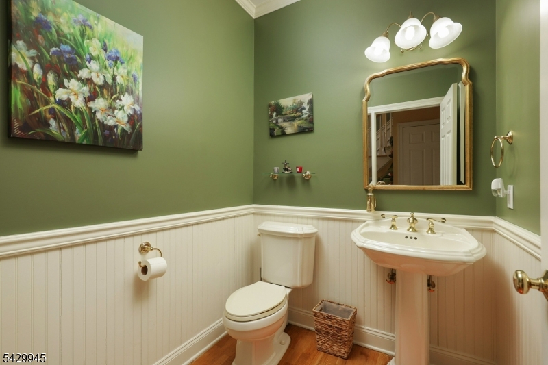 72 Mine Brook Road Bernards, NJ 07931 - Photo 12 of 28 a bathroom with a toilet sink and mirror